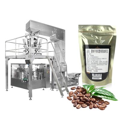 Rotary nuts packaging machine